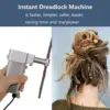 Portable Dreadlocks Machine,Automatic Instant Dreadlock Machine for Locs,Dreadlock Maker for Long Human Hair and Synthetic Hair 3