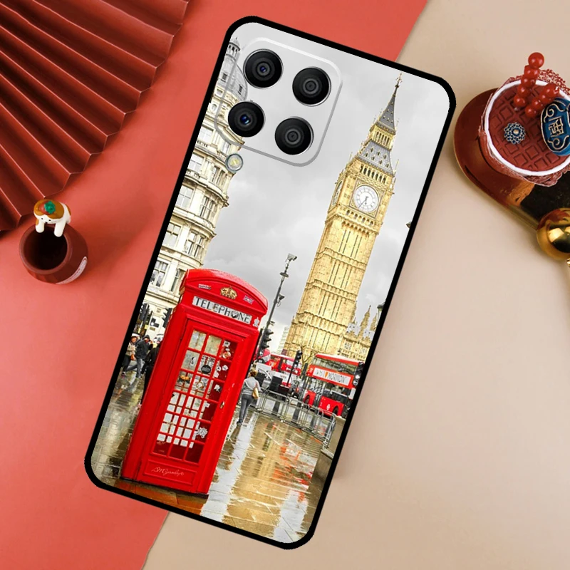 London Bus & Big Ben Design Phone Case