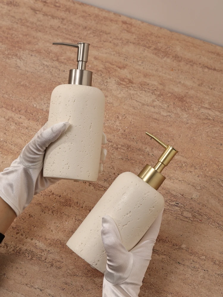 Push Bottle Shower Gel Dispenser Bottle Bathroom Tabletop Decoration Home Dec