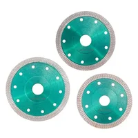 1pcs 105/115/125mm Diamond Saw Hot pressed sintered Mesh Turbo blade Cutting Disc Green Diamond Wheel for Porcelain Ceramic Tile 2