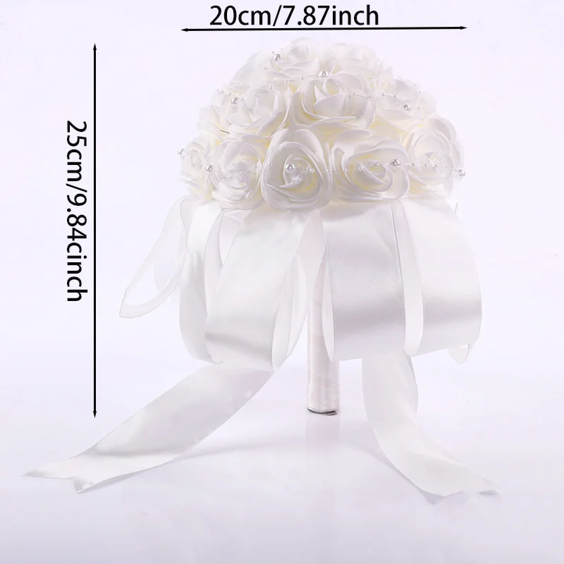 Wedding supplies Hand bouquet Bride Bridesmaid wedding wedding Deluxe Hand bouquet