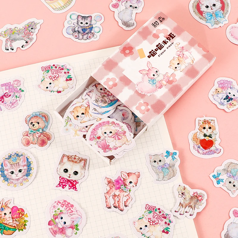 1pcs/lot Kawaii Stationery Stickers Party Diary Planner Decorative Mobile  Stickers Scrapbooking DIY Craft Stickers