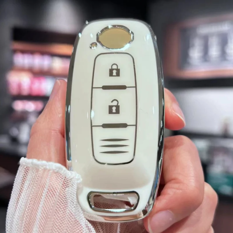 Per Nissan Juke 2023 X-Trail T33 Qasqhai J12 Qashqai 2022 Ariya Altima Teana Tpu Car Key Case Cover Shell Portachiavi Accessori
