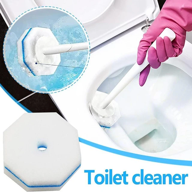 Toilet Bowl Cleaner Brush  Heavy Duty Cleaning Wand with Under