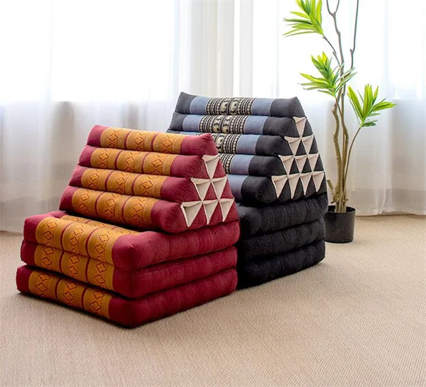 Colchoneta Plegable De Kapok Artesanal - 190x100x5cm, Futón Tradicional Tailandés, Para Yoga, Camping O Cama Extra