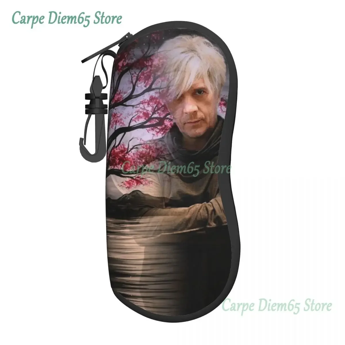 Nicolas And Sirkis Indochine Glasses Case Humor Graphic Spectacles Bag Casual Graphic Purse