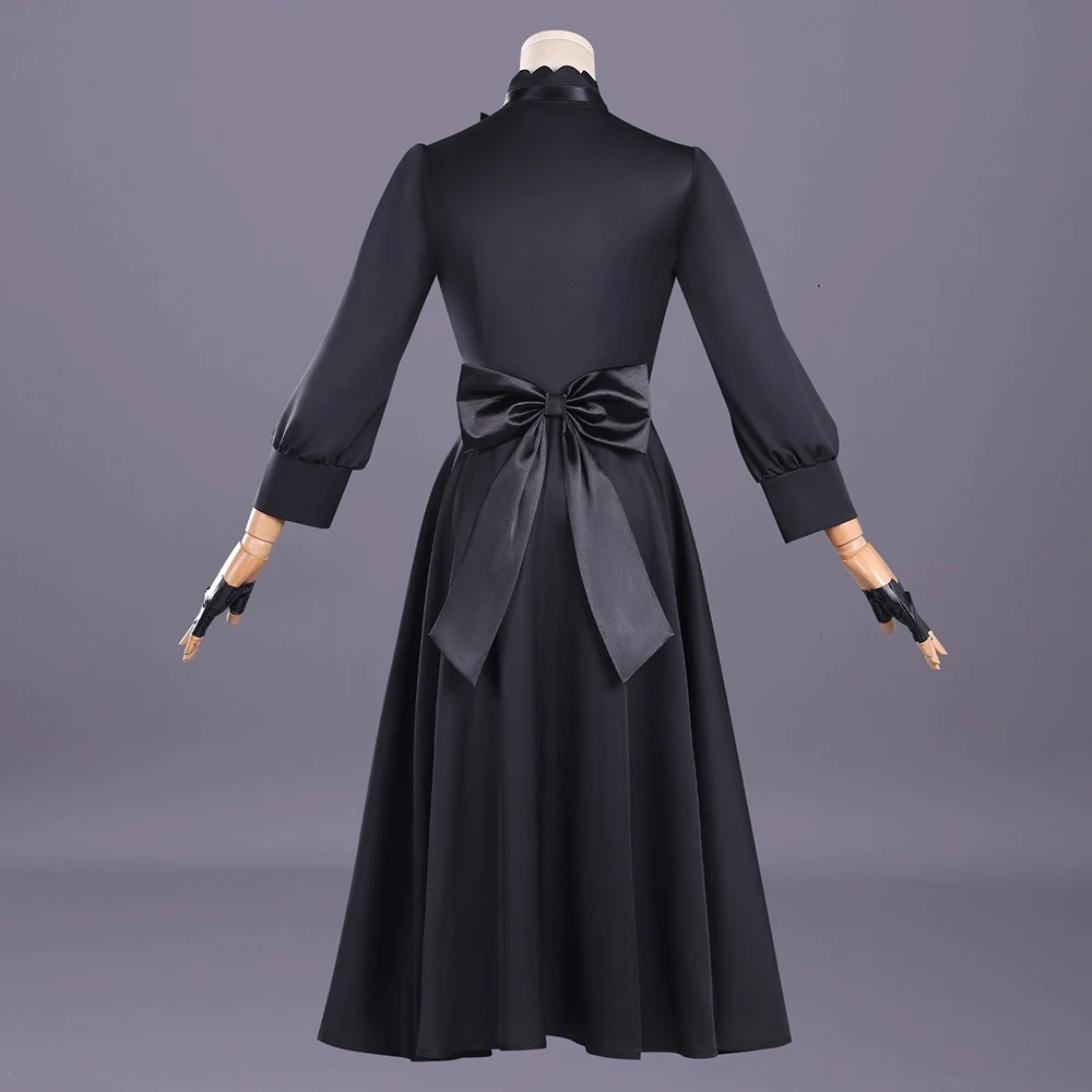 May I Ask for One Final Thing-Inspired Scarlet Vandimion Black Dress Costume for Cosplay Events