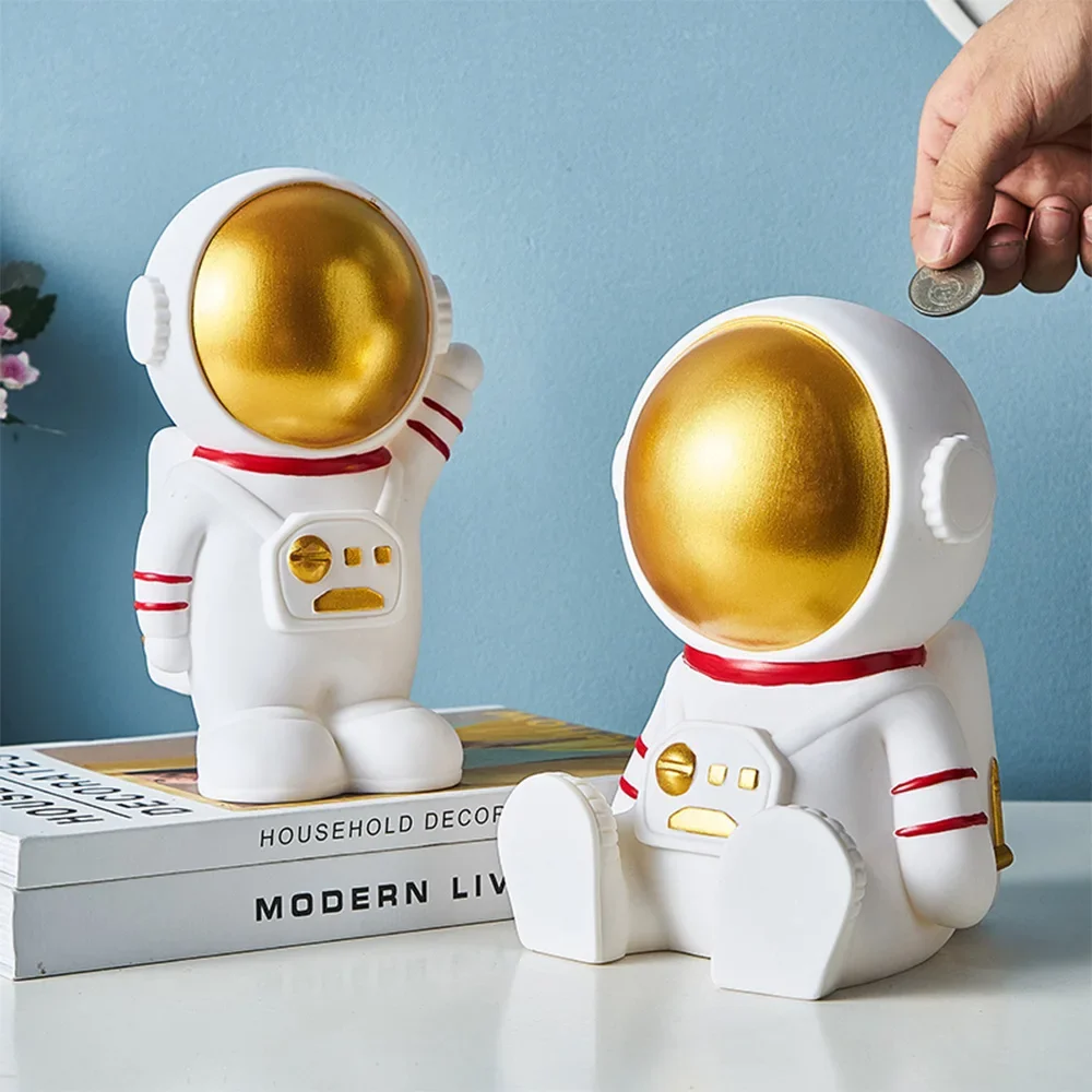 

Astronaut Large Children Toy Gift Home Decor Money Box for Coins Piggy Bank Savings Box Children Coin Boxes for Notes Piggy Bank