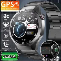 New WatchAMOLED Screen Bluetooth Call Heart Rate Waterproof Women 5 Upgraded Version Sport Fitness Tracker Smart Watch Men Gift