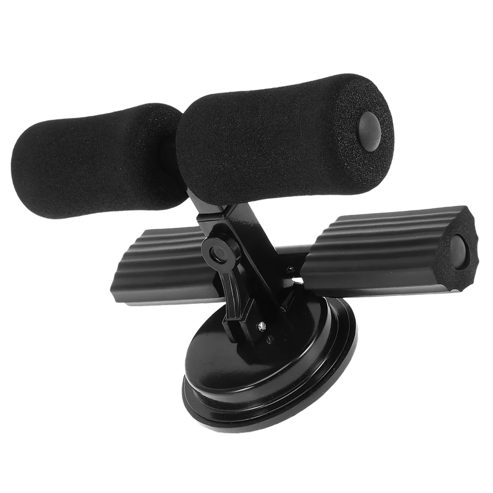 Sit up Aid Portable Sit-up Assist Device Exercising Tool Assistant Bar Foot Holder Soft Rubber Fixation Crunches