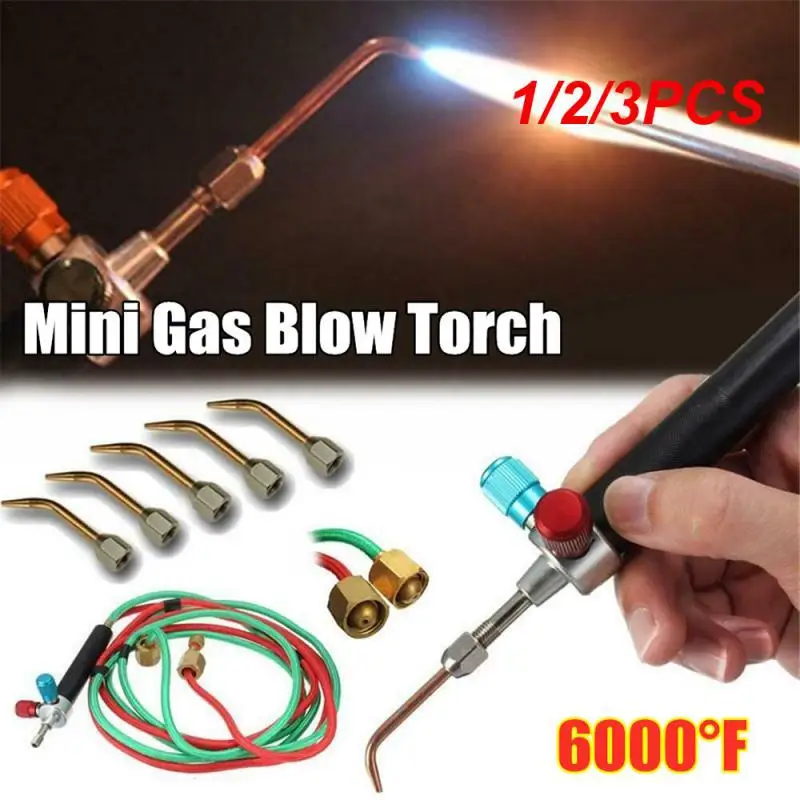 

1/2/3PCS Portable Mini Gas Little Soldering Torch Micro Pinpoint Welding Brazing Solder Tool Set with 5 Tips