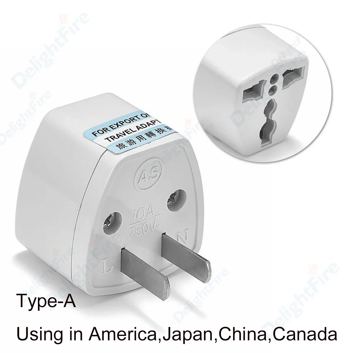 Power Socket Adapter Electrical Socket Outlets Plug Adapter UK EU KR US AU Brazil French Universal Travel UK EU KR US AU Power Socket Plug Adapter