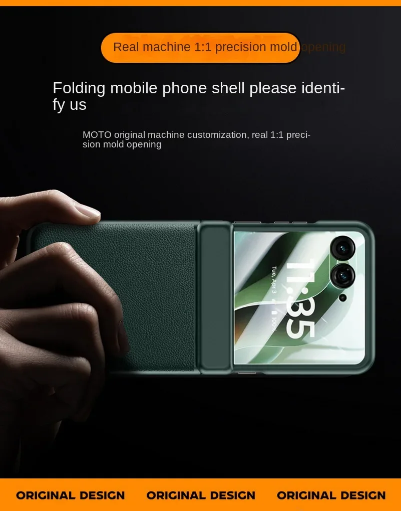 Spring Hinged PU Leather Case with Tempered Glass Protector, All-Inclusive Cover