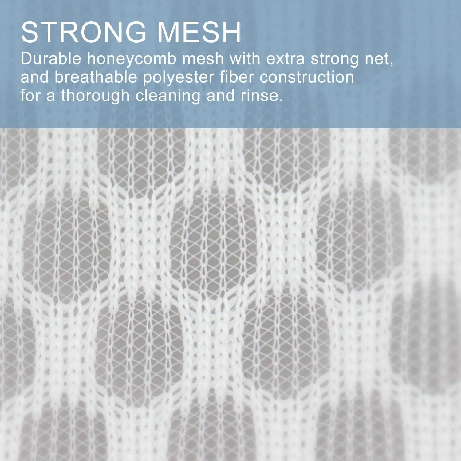 3Pcs Durable Honeycomb Mesh Laundry  Reusable Washing MachinesBags clothes lingerie bra for Delicates 12 x 16 Inches (3 Medium) 6