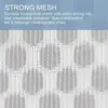 3Pcs Durable Honeycomb Mesh Laundry  Reusable Washing MachinesBags clothes lingerie bra for Delicates 12 x 16 Inches (3 Medium) 6