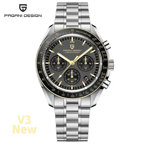 PAGANI DESIGN 2026 New Men's Watches Top Luxury Quartz Watch For Men Auto Date Speed Chronograph AR Sapphire Mirror Wrist watch - Image 23