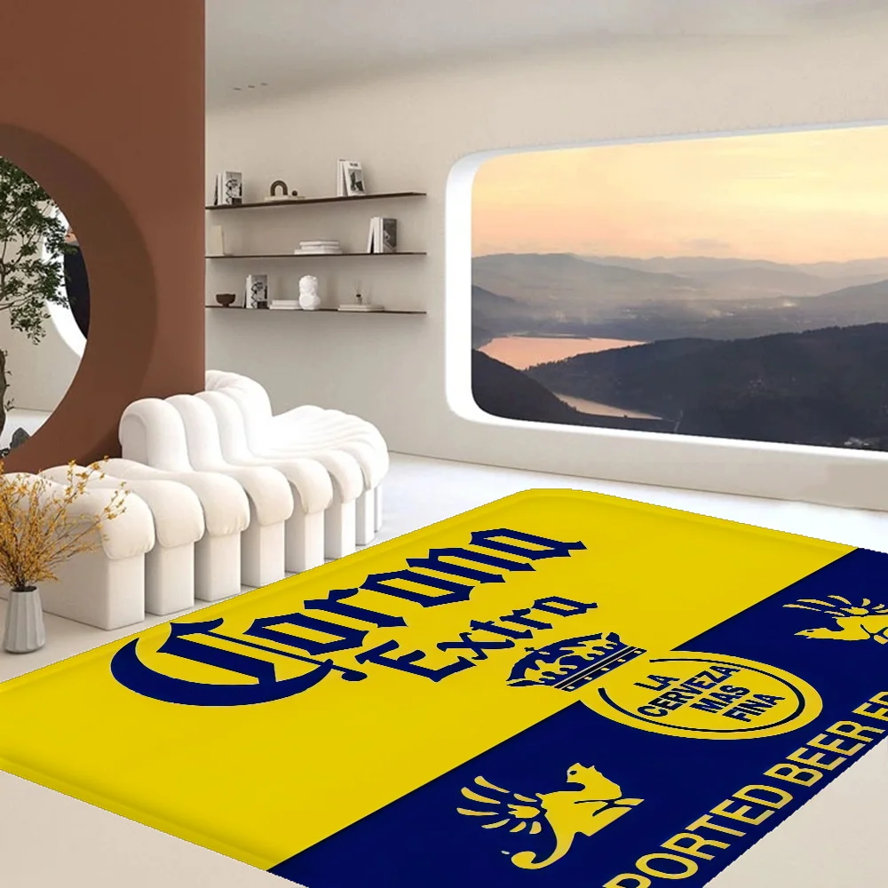 

C-CoronaS E-Extra Beer Floor Mat Bathroom Mat Anti-slip Absorb Water Long Strip Cushion Bedroon Mat Welcome Doormat