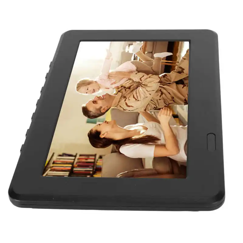7 Inch 100-240V Portable TV ATSC USB Storage Card TV Function Rechargeable 1080P LED Digital Television US Plug
