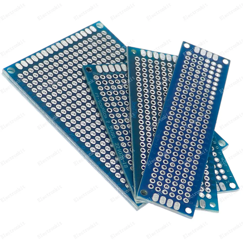 20pcslotPCBPrototypeBoardCircuitProtoboardUniversalStripboard