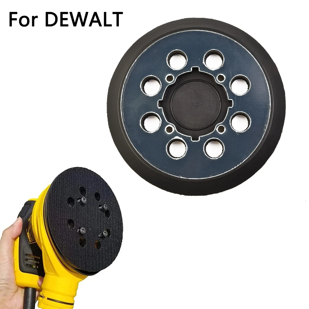 

5 Inch 125mm Sanding Disc Backing Pad 8 Hole Hook&Loop Abrasive Wheel For DEWALT DWE6423/6423K DWE6423 DCW210B Orbital Sander