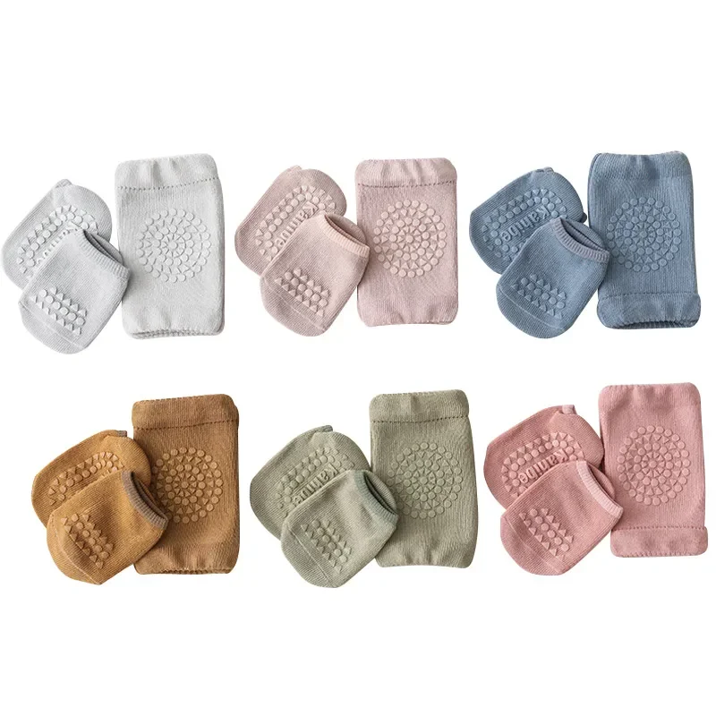 Baby Knee Pads Socks Set Solid Color Anti Slip Kneecap Kid Crawling Safety Floor Socks Protector for Girls Boys Baby Knee Pads Socks Set Solid Color Anti Slip Kneecap Kid Crawling Safety Floor Socks Protector for Girls Boys