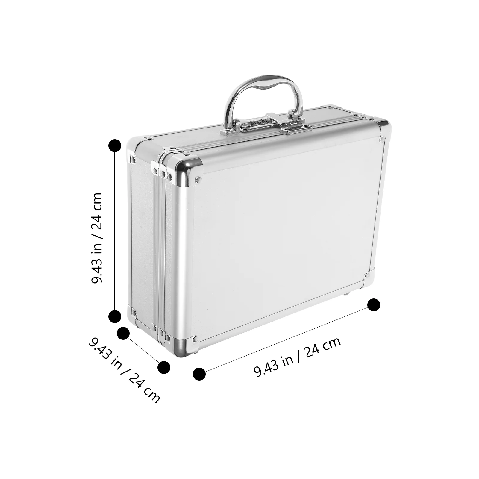 Suitcase Maintenance Tool Tools Heavy Duty Toolbox Vehicle Electrician Carry-out Metal Briefcase Portable 6