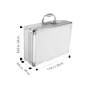 Suitcase Maintenance Tool Tools Heavy Duty Toolbox Vehicle Electrician Carry-out Metal Briefcase Portable 6