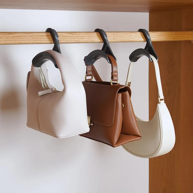 Storage Organizer Closet Rack Hangers Bags  Purses Organize Hanger Handbag  - Hanger - Aliexpress