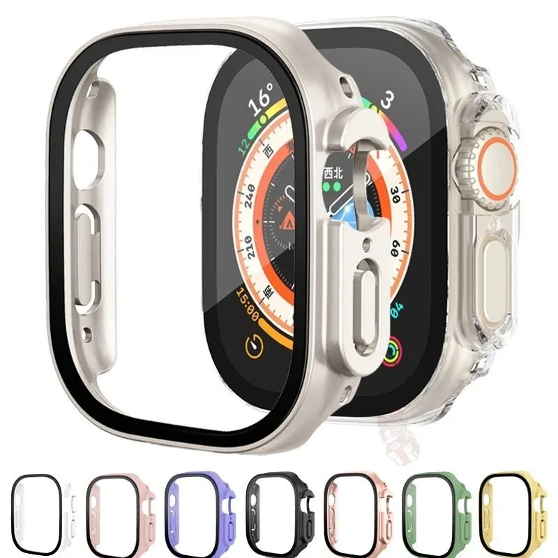 Sleek Protective Case with Tempered Glass