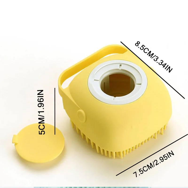 Silicone Pet Bath Brush 6