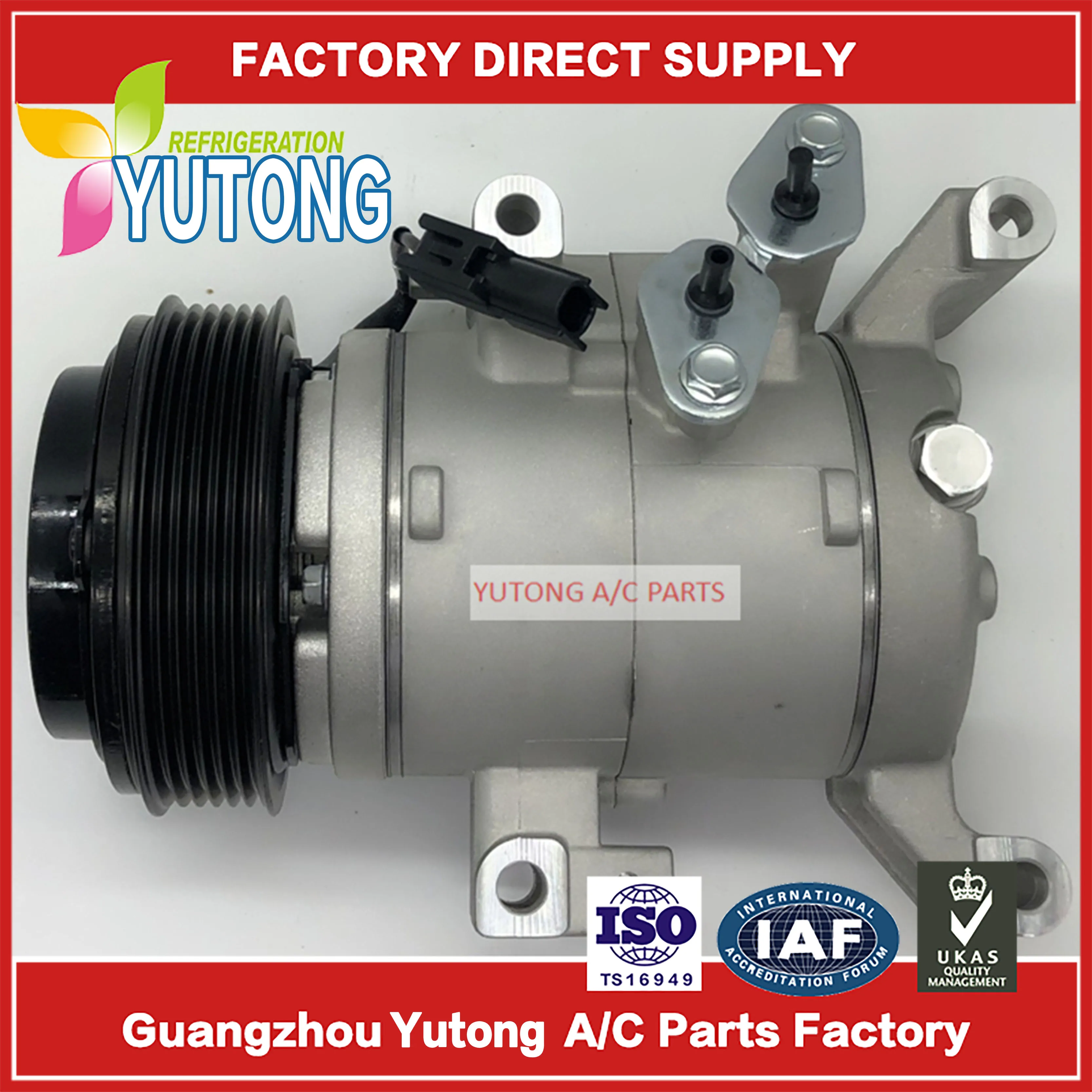 Compressore Ac Per Mazda 198384 Co29127C 198384 Kf01-61-450A F500Jubca07615 Kd62-61-450 F500-Jubab-01 Zzc061K39 E1Y0-61-K39 E1Y