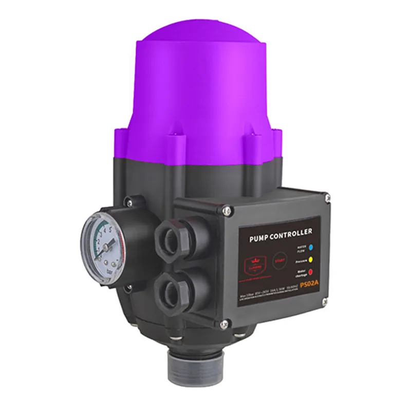 Controlador Automático De Bomba De Agua - 220-240V, ABS IP65, 12A, Presión 1.5-3.5 Bar