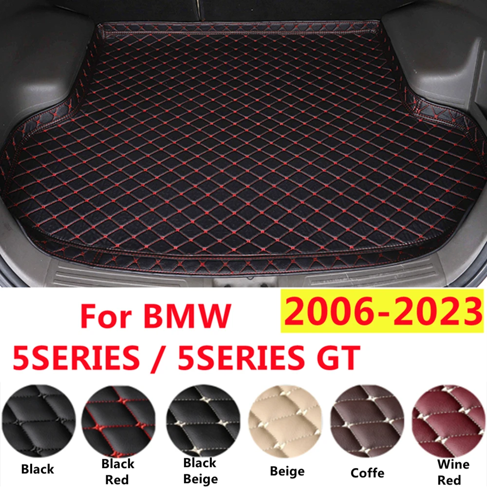 

Кожаный коврик для багажника автомобиля SJ XPE для BMW 5 серии F10 2023 2022 2021-2020