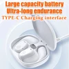 Bluetooth 5.3 Headphones Ear Hook Earphone Wireless Earphones LED Display Waterproof Headset HiFi Stereo Noise Reduction Earbuds 6