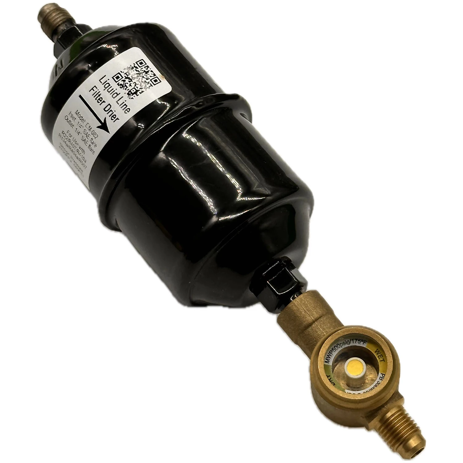 Sight glass FSAE X MSAE thread connector accurate color calibration low ppm levels higher temperatures