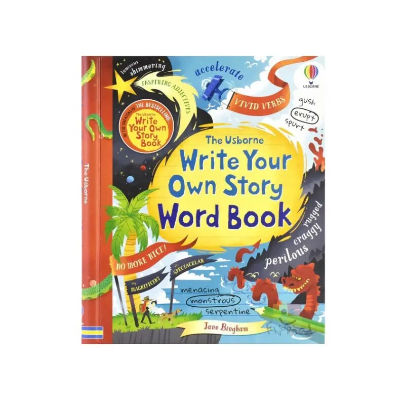 

Milumilu Usborne Write Your Own Story Word Book English Writing Vocabulary Reference
