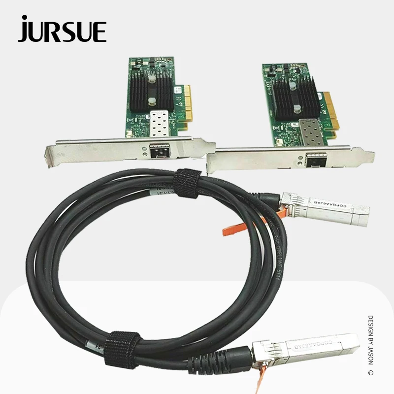 LOT OF 2 Mellanox MNPA19-XTR 10GB ConnectX-2 10Gbe 1m SFP+ Cable - Foto 10