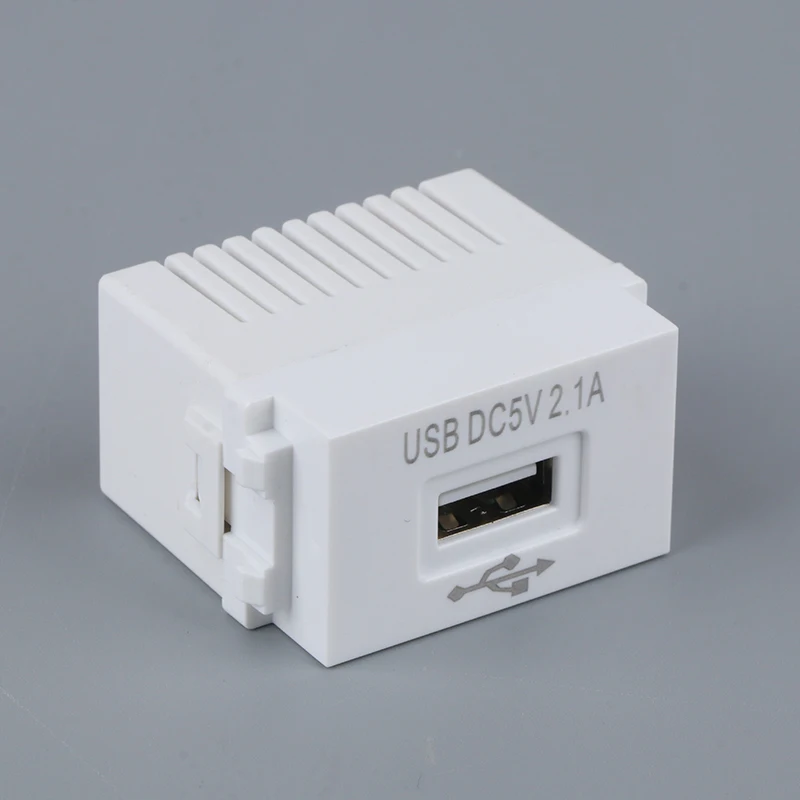 휴대폰 충전 패널 USB 전원 모듈, 220V 소켓, 5V 변압기, 2.1A 스위칭 어댑터, 1 개