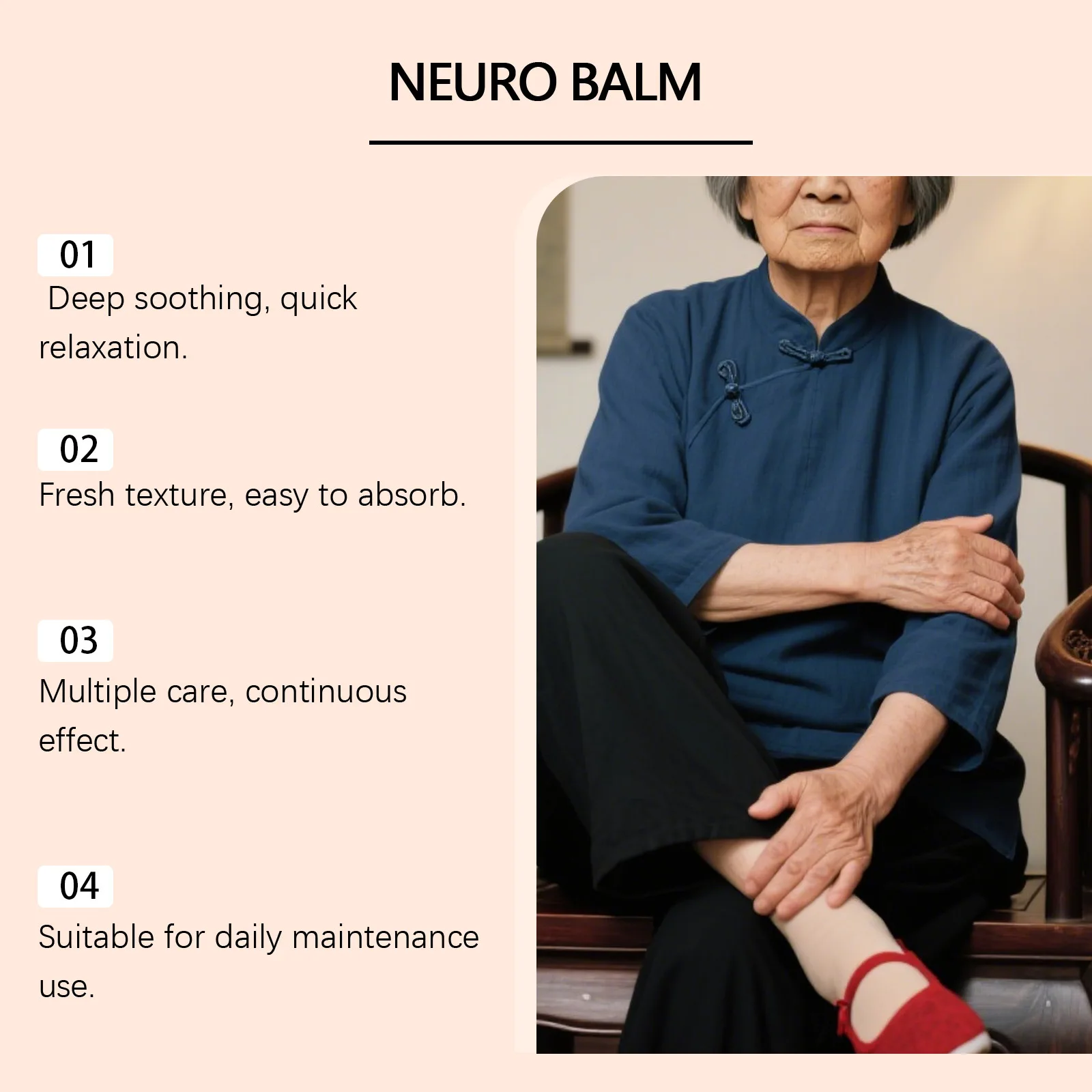 Body Care Cream Maintain Joints Relieve Discomfort Improving Soreness Enhance Vitality Soothing Epidermis Body Nourishing Cream - 4