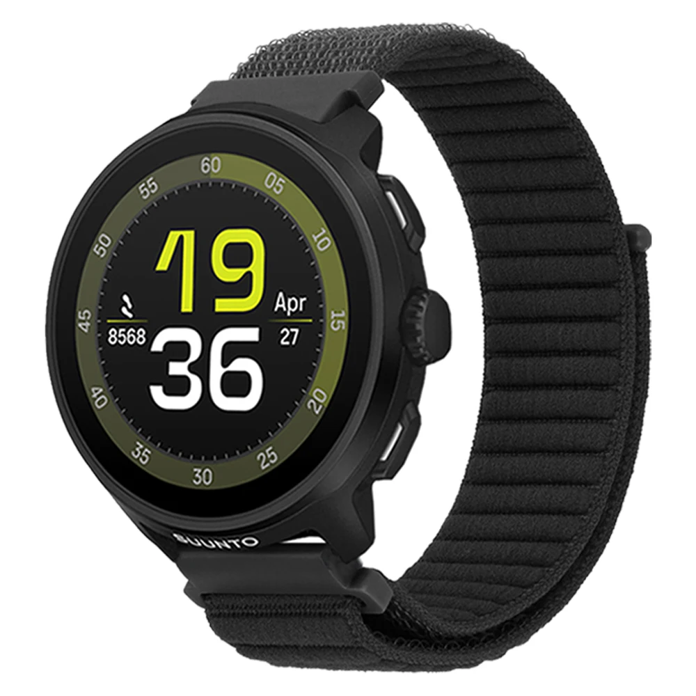 Nylon Loop Watch Strap, 20mm 22mm Band, Fitness Correa Bracelet