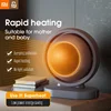 Xiaomi Youpin Portable Heating Fans Electric Fan Heater Desktop Warm Fan Stove Warm Air Blower Home Office Mini Radiator Heater 1
