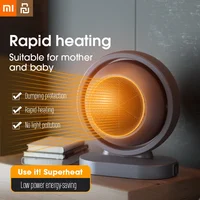 Xiaomi Youpin Portable Heating Fans Electric Fan Heater Desktop Warm Fan Stove Warm Air Blower Home Office Mini Radiator Heater 1