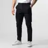Men's Pants Active Chinos Comfortable Men Long Stylish Slim Fit Ankle Length Casual Soft Breathable Fabric Mid Waist Commuting W 1