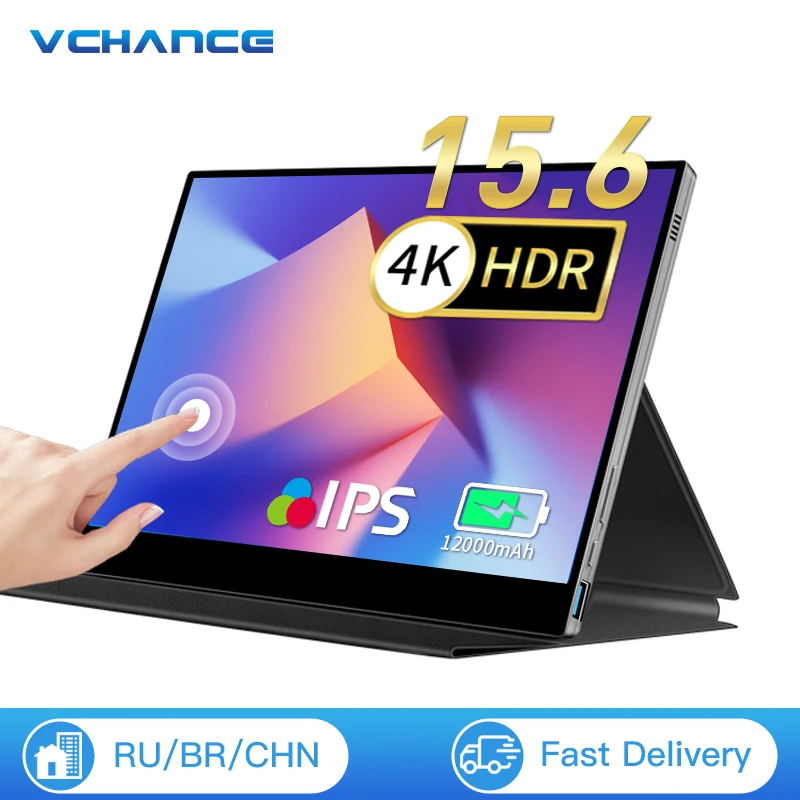 Shop Touchscreen Monitor  15 Inches Touchscreen Portable 4K