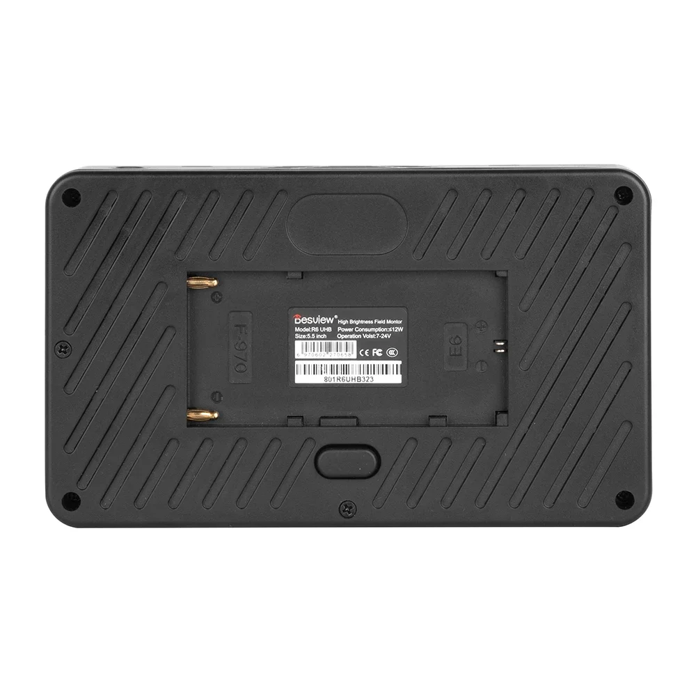 Desview R6 UHB 5.5'' full HD touchscreen on-camera monitor 2800nits ultra high brightness supports 4K HDMI input and output