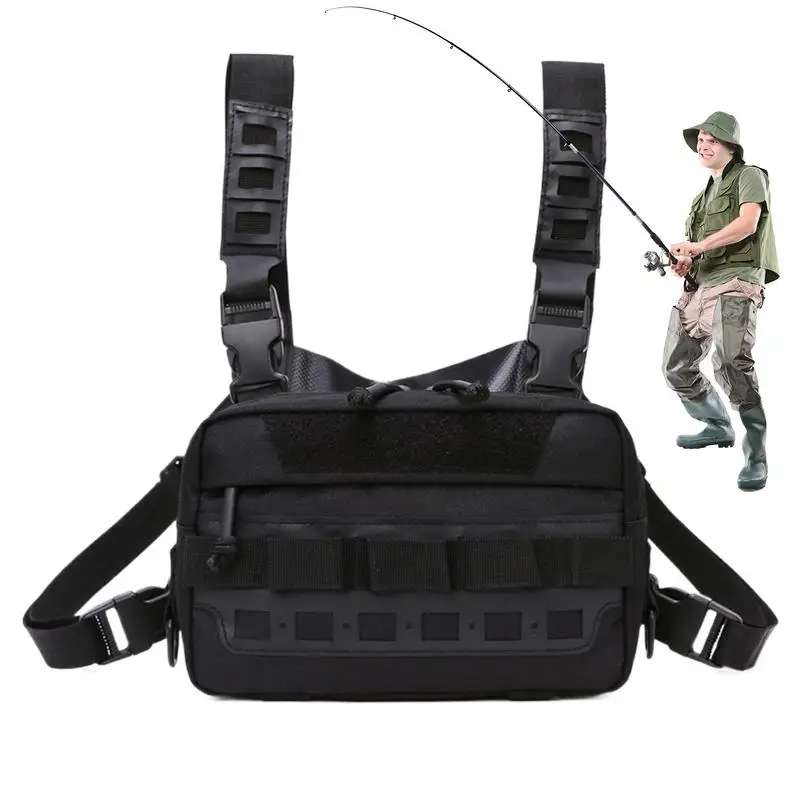 Adjustable Waterproof Fishing Chest Rig Harness