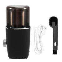 Moulin à café à lame mains libres B64B, moulin à café sans fil, batterie Rechargeable avec bol amovible, pour le Camping, les voyages, Etc. 5