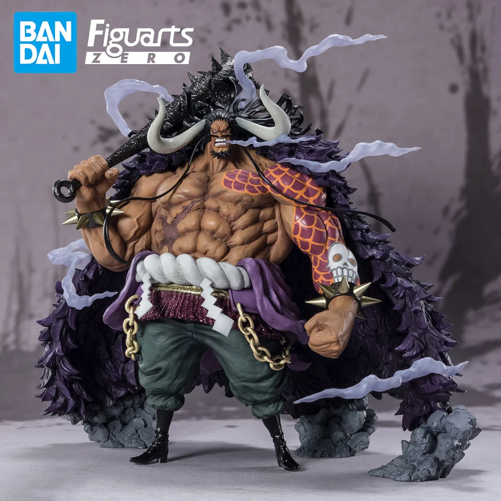 

Женская Оригинальная фигурка Bandai фигурка Zero One Piece Yonko King of The Beast Kaido аниме Подлинная модель игрушка