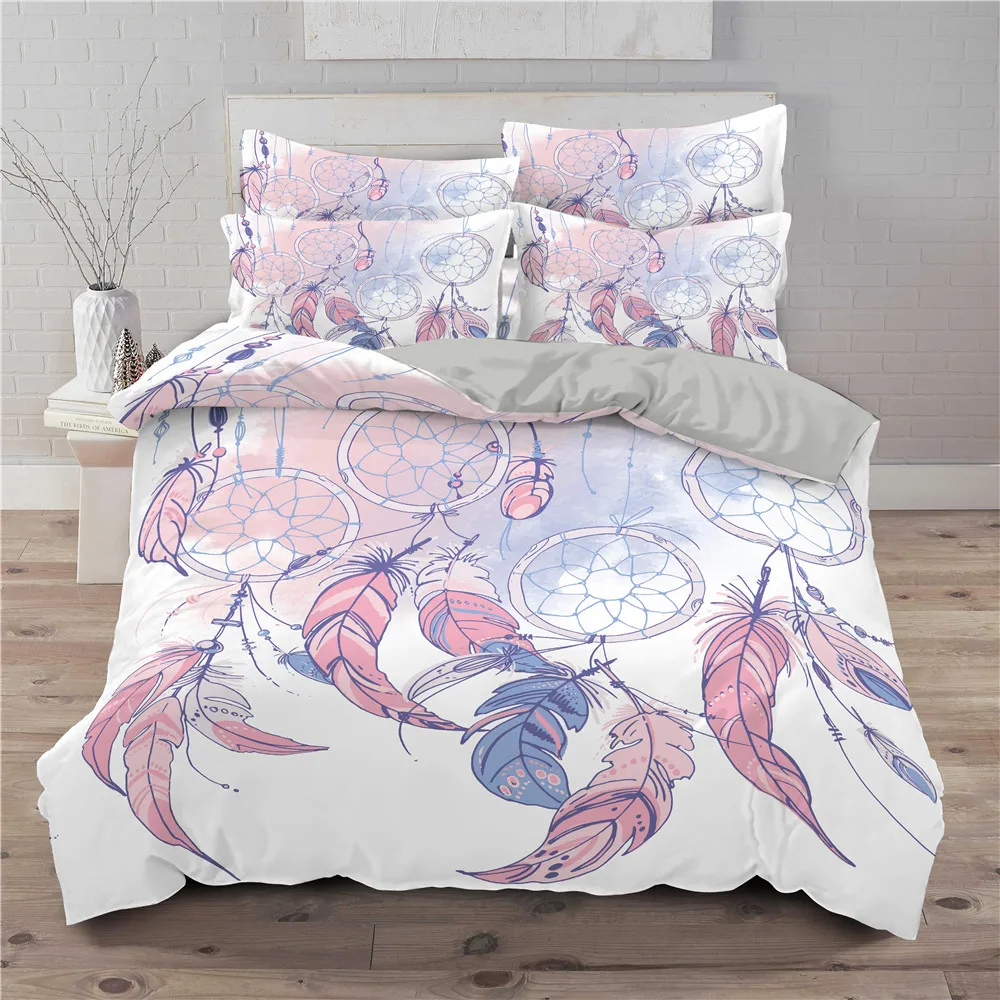 Housse De Couette ħ 2/3pcs  Dreamcatcher 3D Ʈ ħ Ʈ   ̺ Ŀ Ʈ  ȭƮ ̺