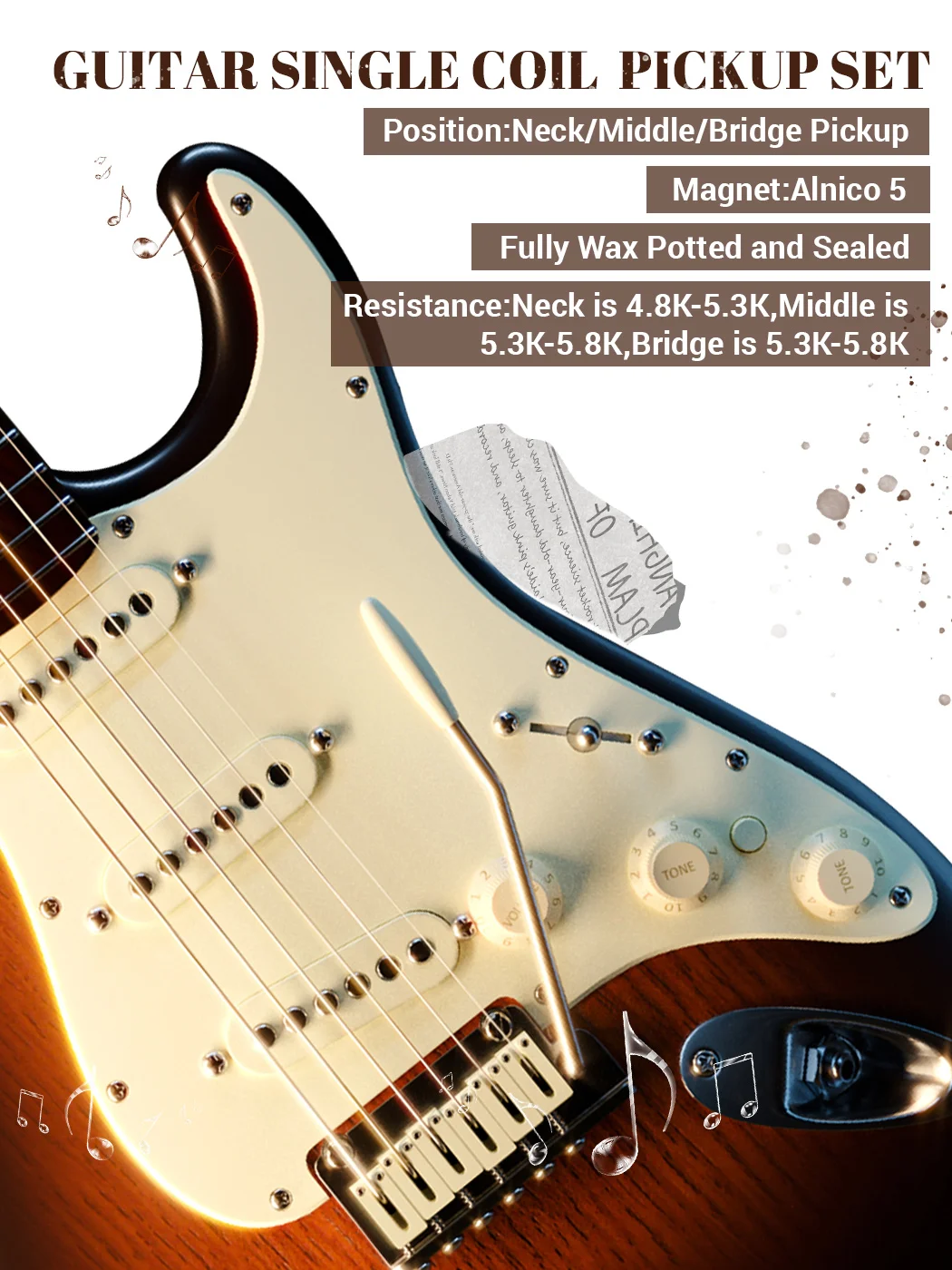 アルニコV ピックアップ セット テレキャスター クロスワイヤー